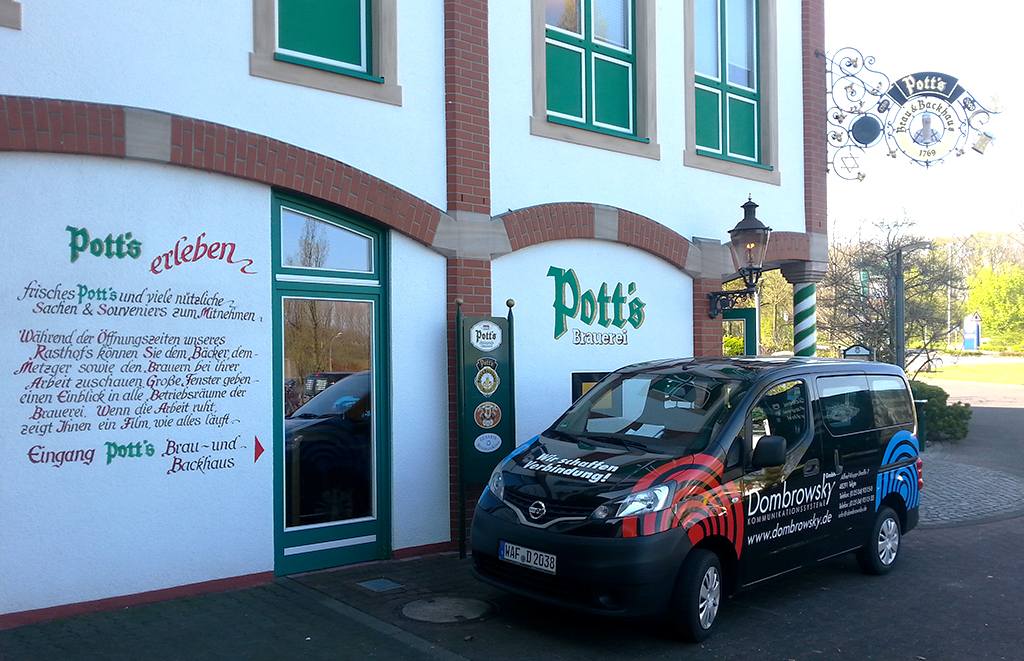 News Pott's Brauerei Auto